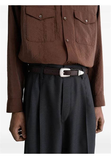 cintura minimal western uomo marrone LEMAIRE | AC1181 LL139BR449